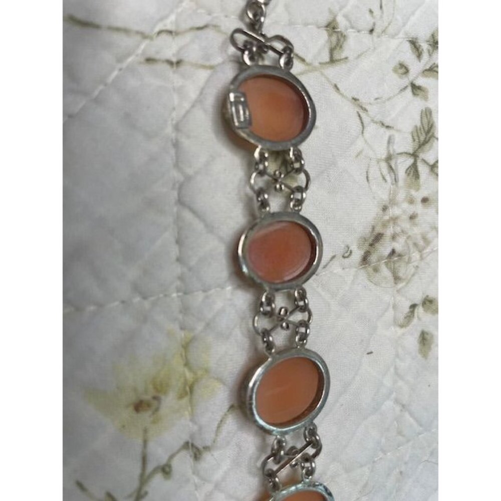 Vintage 800 Silver Carved Cameo Bracelet – Old-School Grace, New-School Cool - Picture 5 of 5